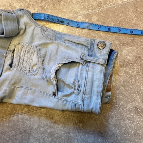 Aeropostale High Rise Midi Shorts Size 2 - Picture 5 of 8